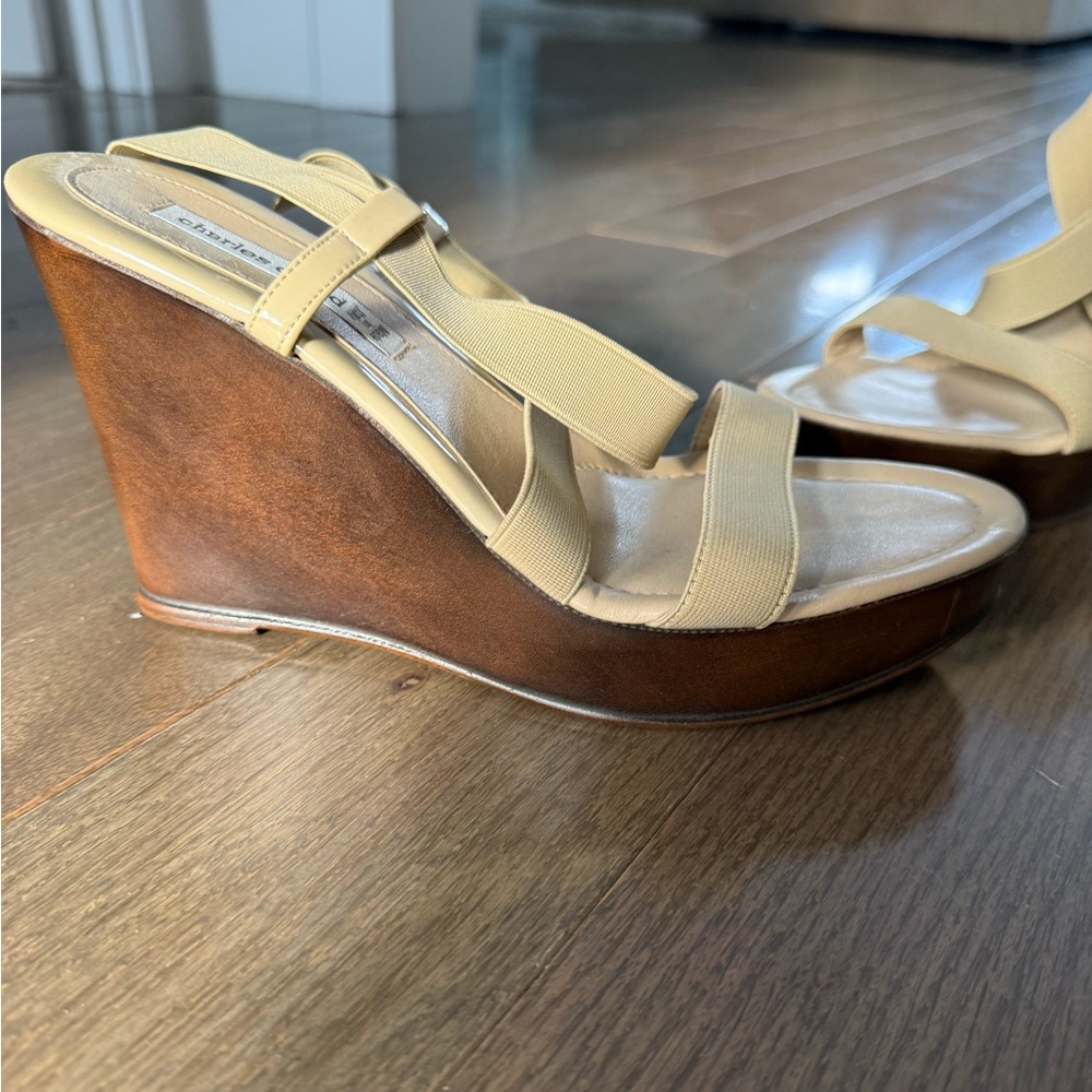 Charles David heels made in Italy